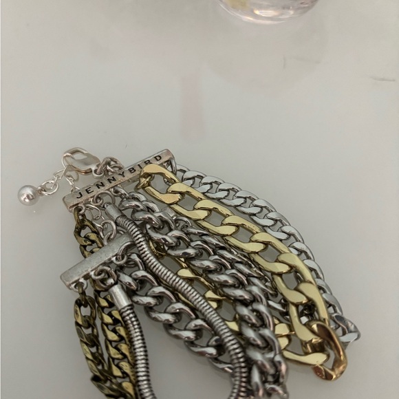 JENNY BIRD Austin Cuff mixed metals bracelet - Picture 4 of 5